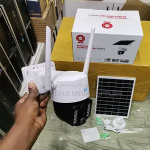 Outdoor Solar Powered PTZ Camera 12mp V380 Pro 4g Smart Security Cam