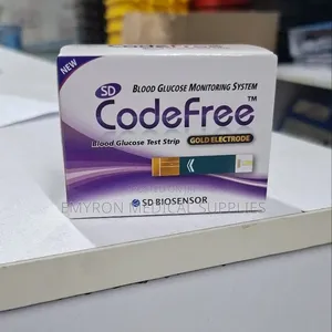 Code Free Glucose Monitor Strips