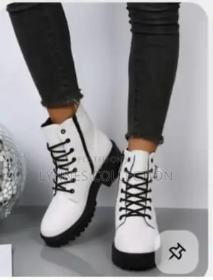 Lady Lace Up Chunky Sole Boots ,Chunky Boots Sizes 36-41