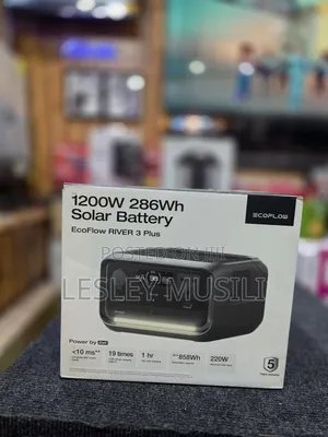 Ef Ecoflow Portable Power Station River 3 Plus, 286wh