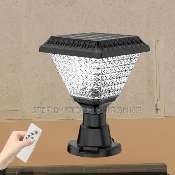 High Efficiency Solar Panel Pillar Post, Gate Outdoor Flood Light