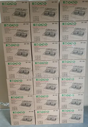 Ecco Energy Saver Double Electric Deep Fryer Machine