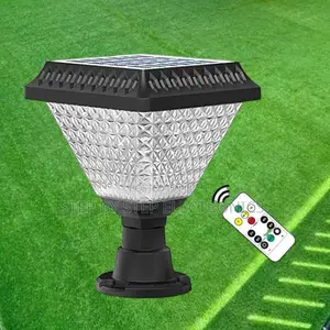 Modern Solar Led Outdoor Gate Lamp Waterproof for Home Decoration