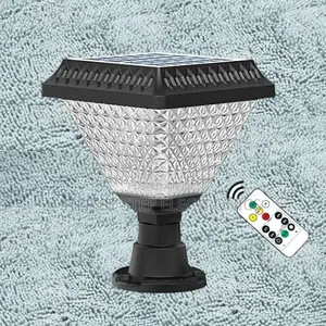 Automatic Solar Post Cap Light for Main Gate, Fence, and Garden