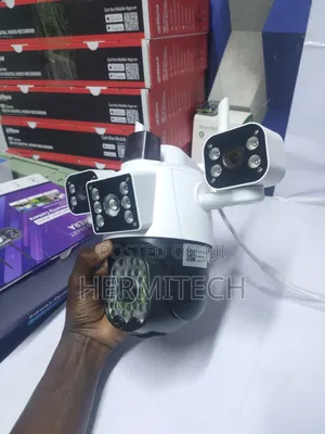 Triple Lens With Alarm Electric Model Wifi Connection and Ethernet