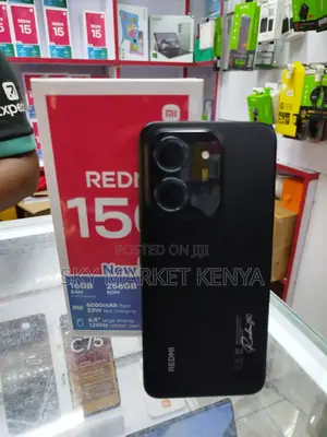 New Xiaomi Redmi 15C 4G 256 GB Black