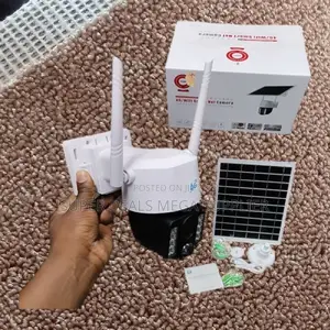 Solar Powered V380 Pro 12mp 4g PTZ Camera With Smart Motion Detection