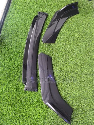 Universal Bumper Lip | Flexible Rubber Carbon | Automobile Hub Nairobi