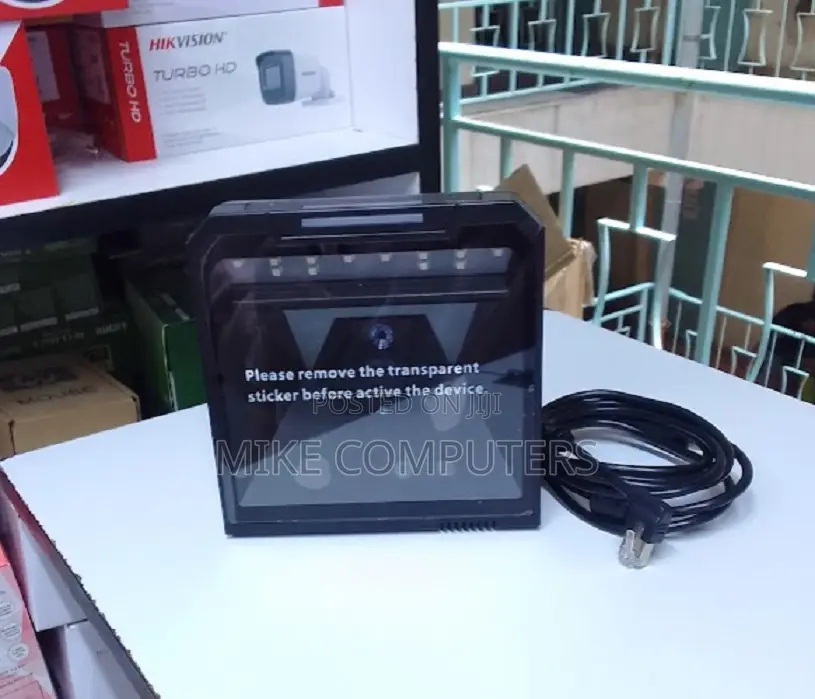 2d Syble Table Mount Barcode Scanner New