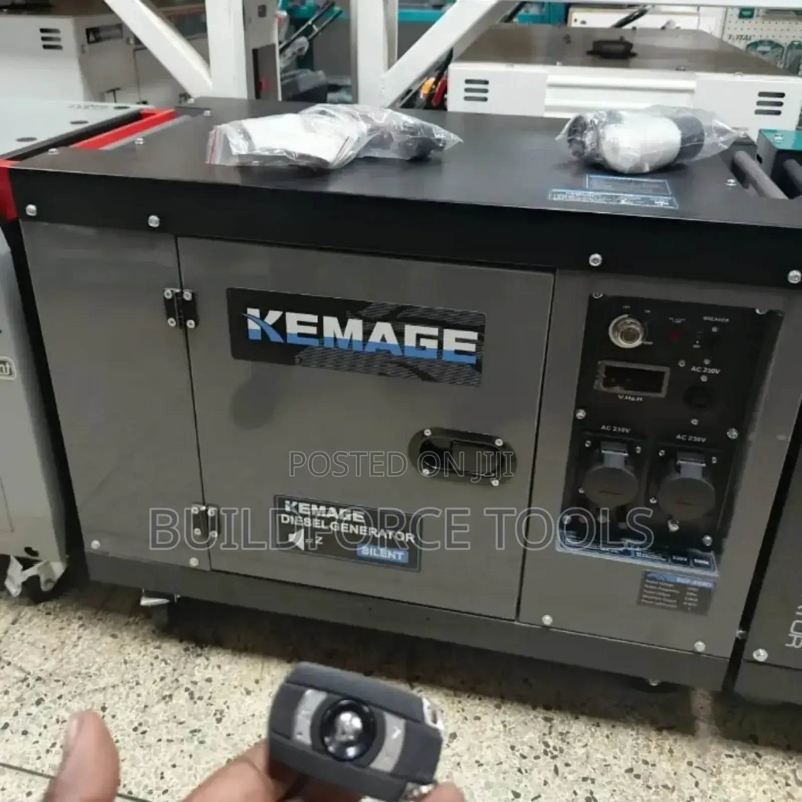12 Kva Kemage Remote Controlled Super Silent Generator