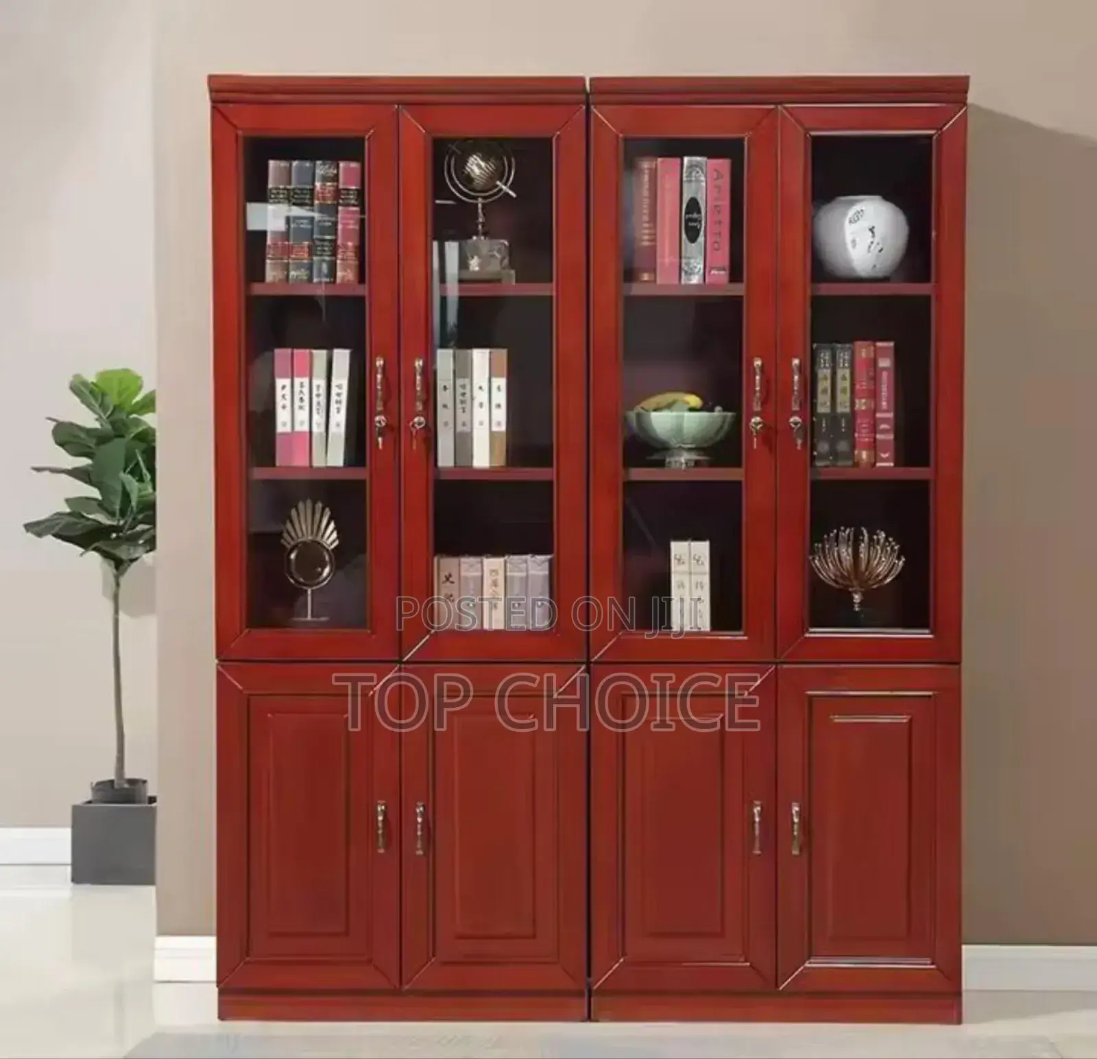 Mahogany Office File Cabinets,