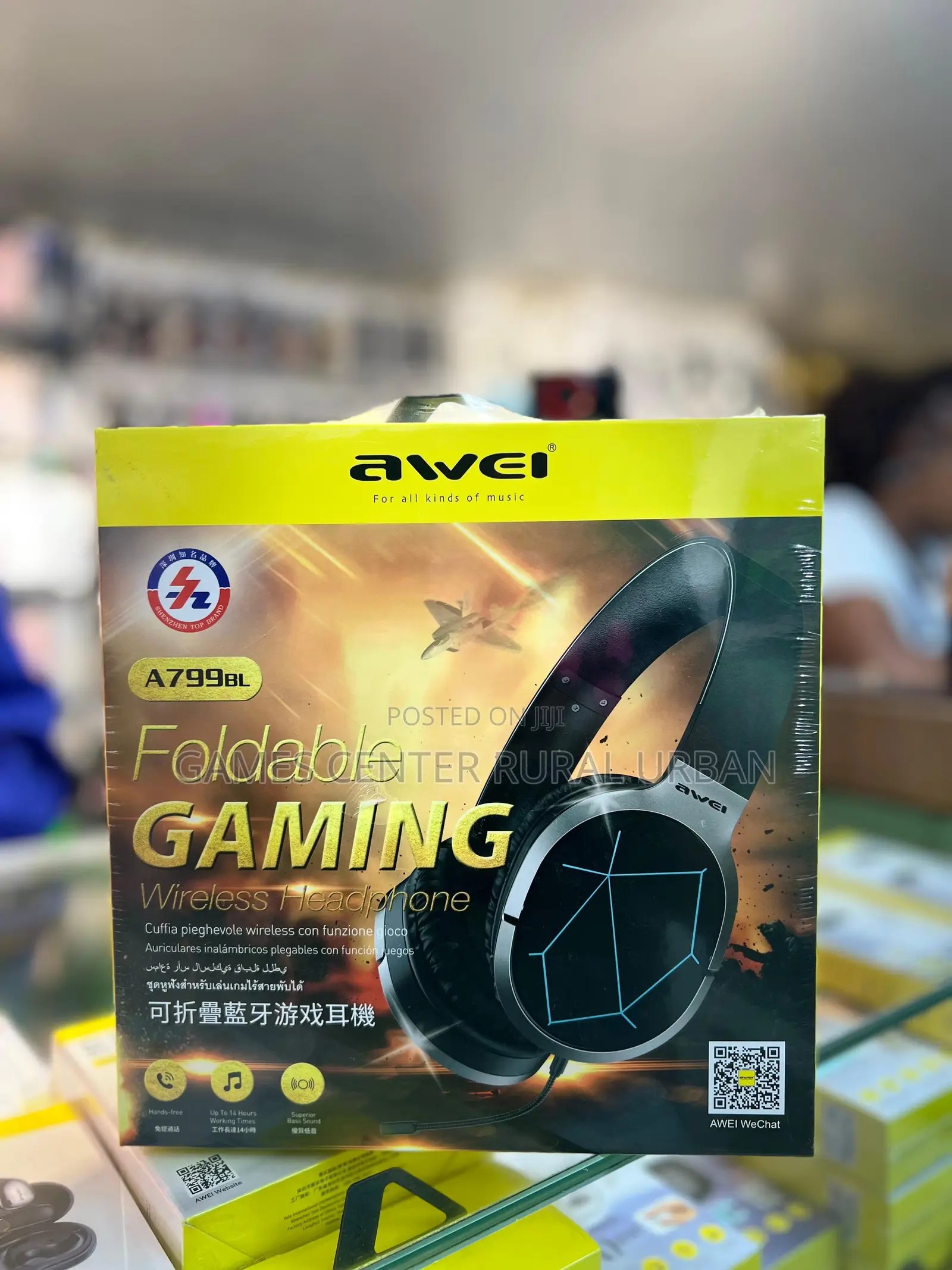 Awei Foldable Gaming Wireless Headset A799bl