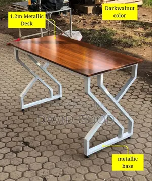 Double Metallic Table
