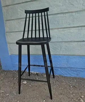 Black Plastic Stool
