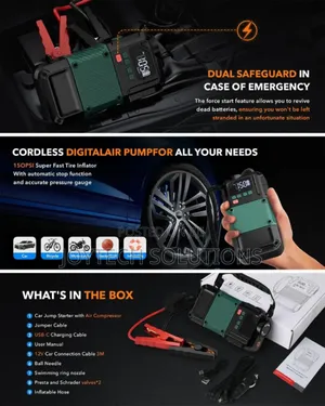 Car Jump Starter Portable/ Multipurpose Jump Starter