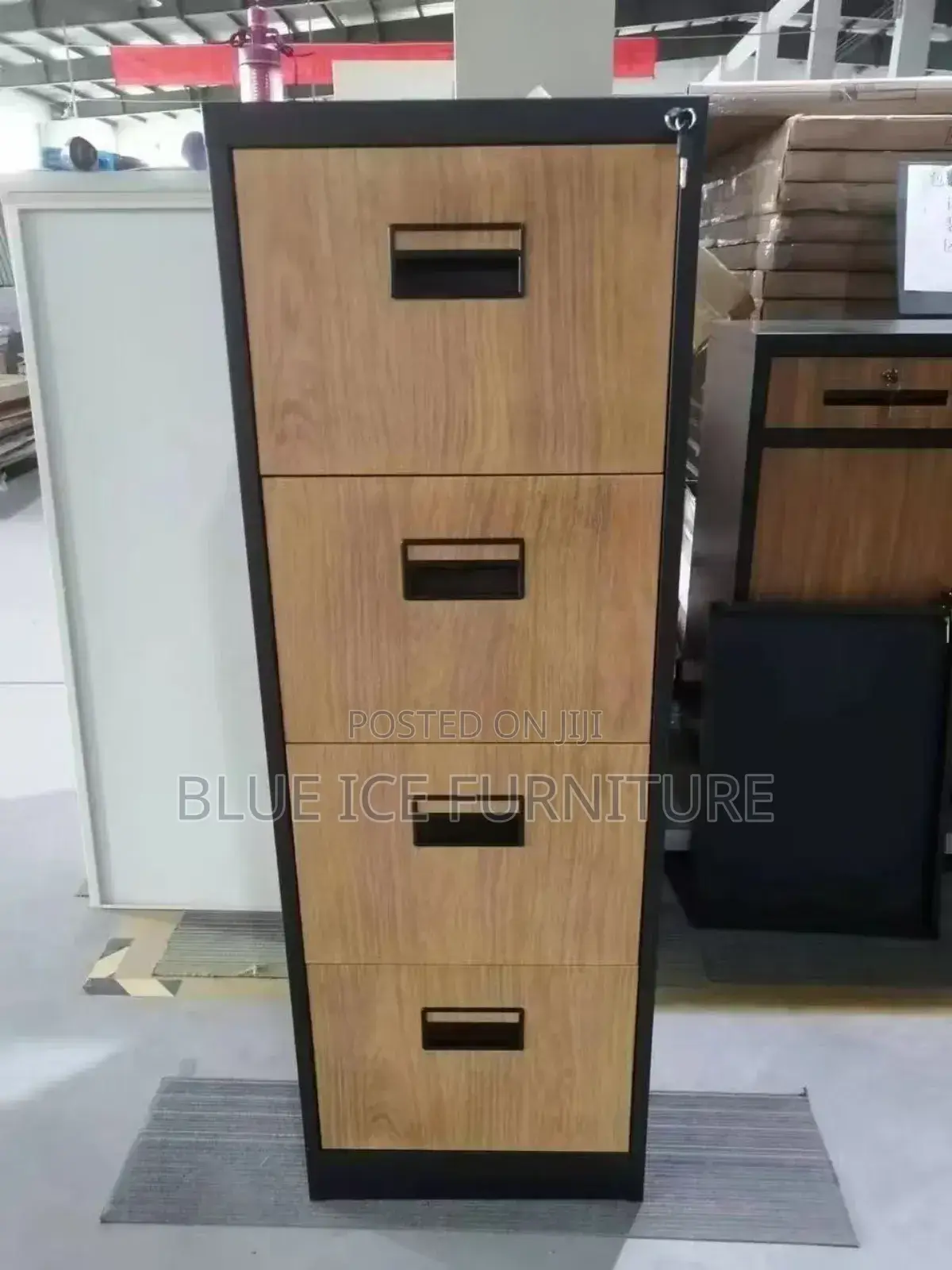 Modern 4-Drawer Cabinet