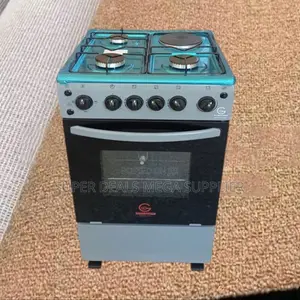 Eurochef Gas+ Electric Plate 3 Burner Cooker 50x55cm Kitchen Appliance