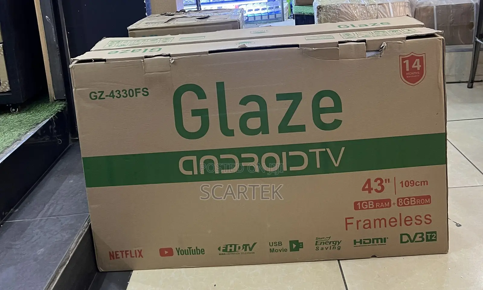 Glaze Android Tv 43”