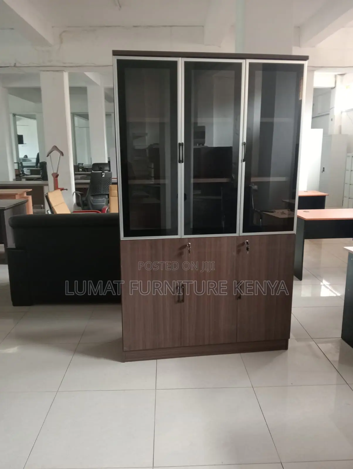 Triple-Door Office Storage Cabinet