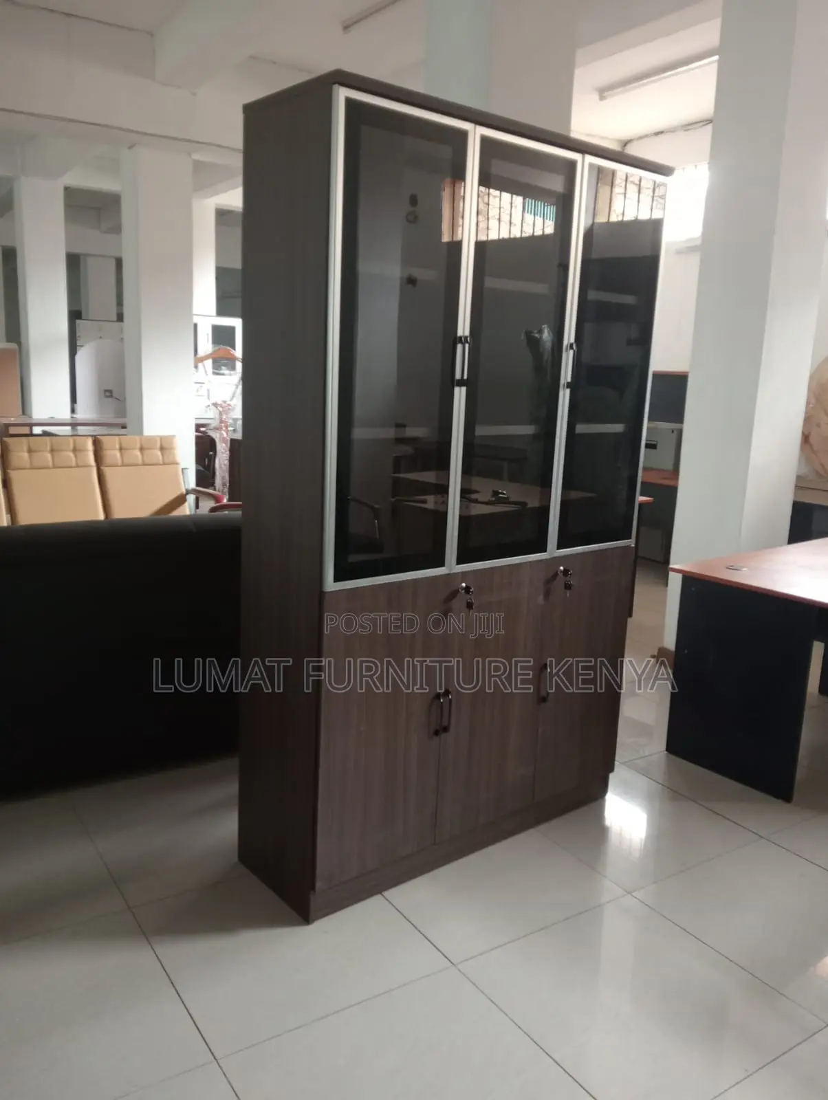 Triple-Door Office Storage Cabinet