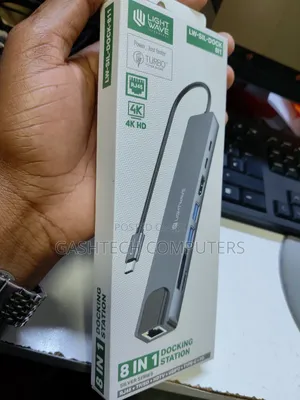 Lightwave 8-in-1 Usb-C Docking Station