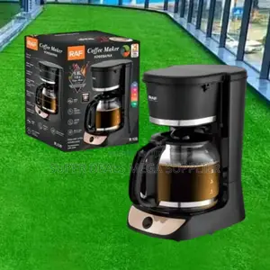 Fast Brew Electric Coffee Maker 1.8 Litres Anti Drip With Hot Plate