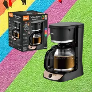 Electric 1.8l Coffee Machine 900 Watts Anti Drip Design With Carafe