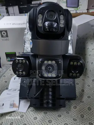 Tripple Lens With V380 CCTV Camera With Auto Set Remote Control Switch