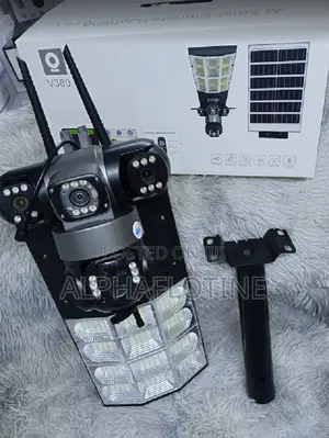 2-in-1 Solar Street Light Camera