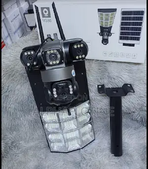 180w With CCTV Camera 3 Lens 6mp Wireless 4g Sim Card