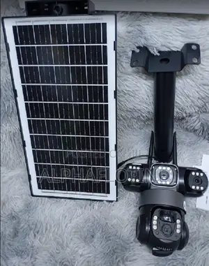 180w Watts Two-in-One Outdoor Security 4g Simcard PTZ Solar Light