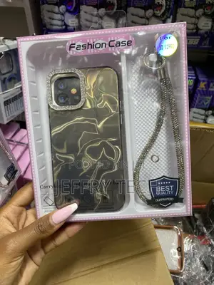 Alukap Marble Wrist Strap Chain Phone Case for iPhone 12 Pro