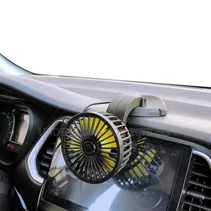 *Universal Mini Auto Cooling Roratable Car Fans*