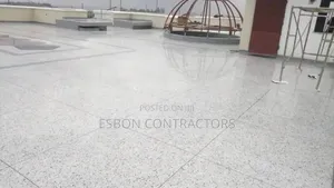 White Cement Terazzo