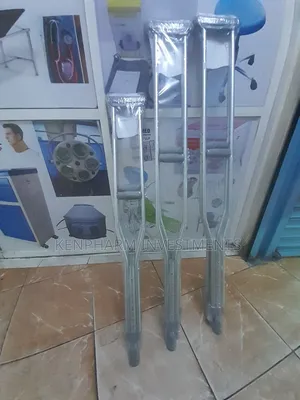 Under-arm Crutches Adult Height Adjustable, Axillary Crutches