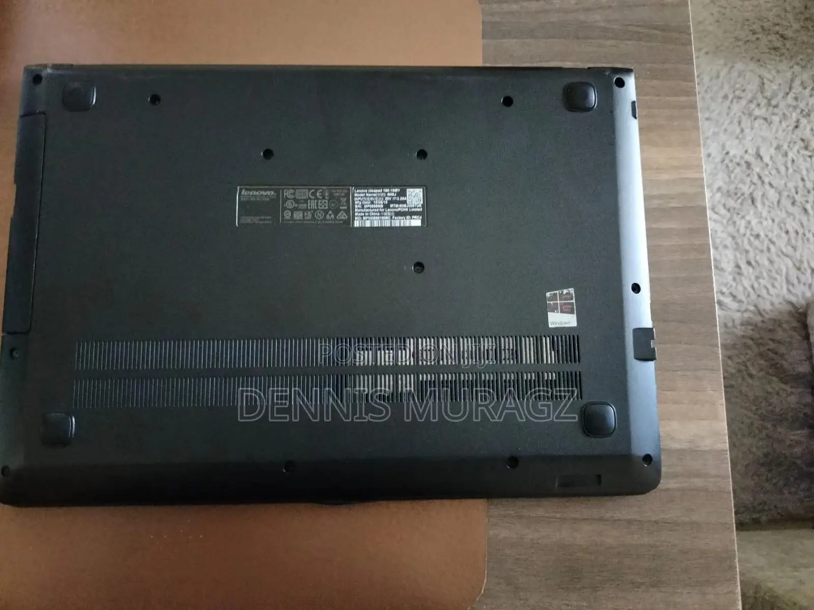 Laptop Lenovo IdeaPad 100 2GB Intel Celeron HDD 256GB