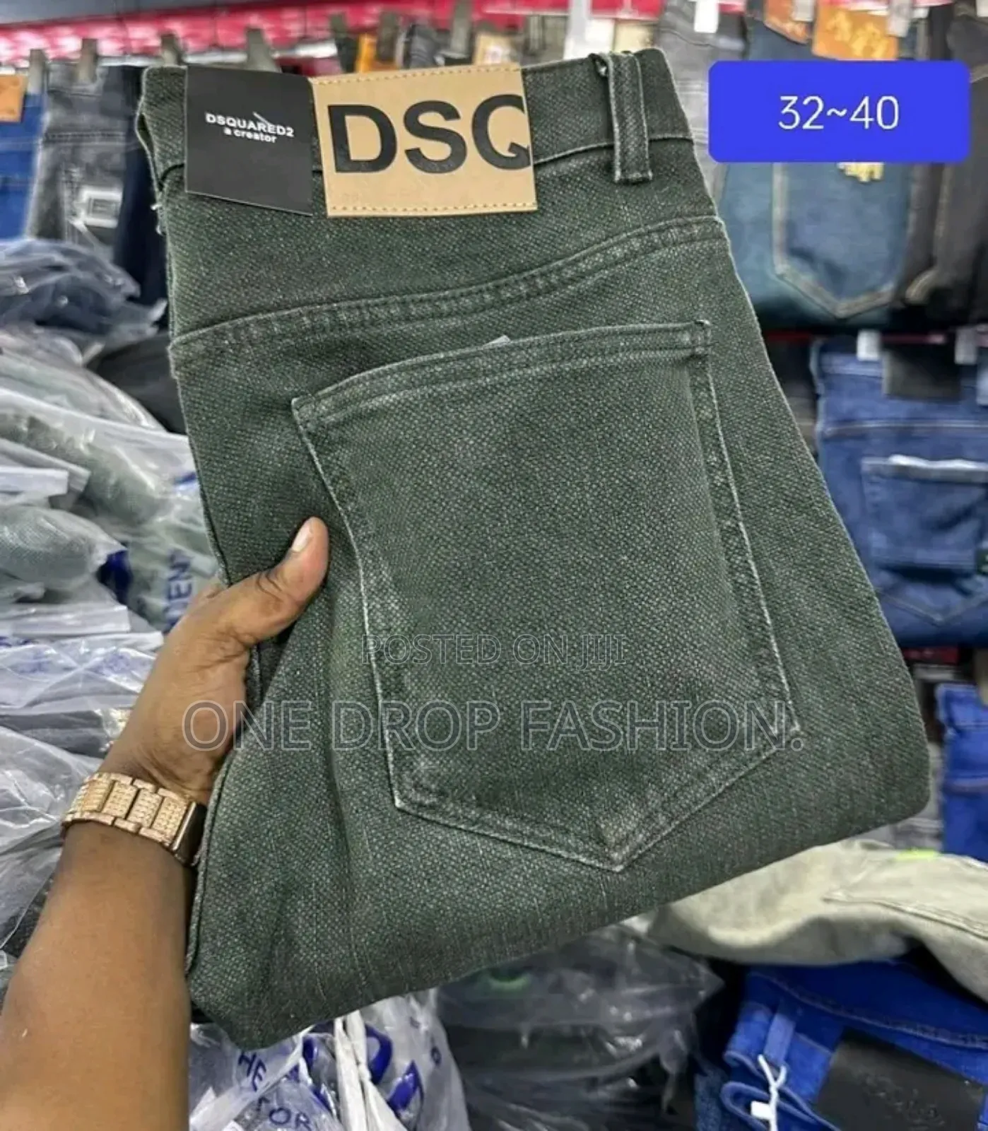 Men New Quality Plain Jeans Sizes 30-40