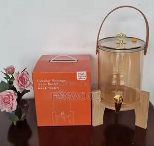 Bamboo Base and Glass Lid