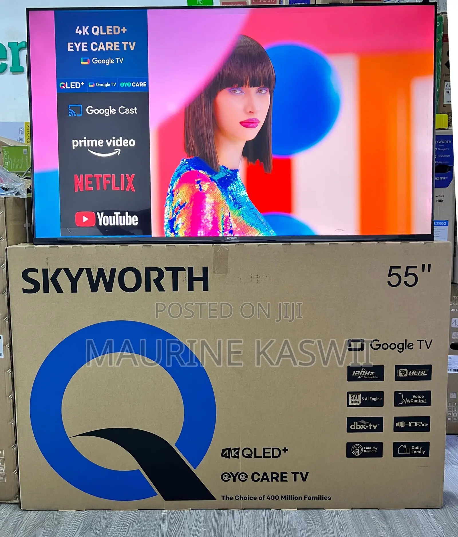 Skyworth 55” Qled -2025 Model