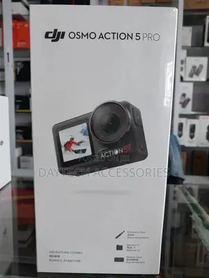 Dji Osmo Action 5 Pro Adventure Combo Action Camera - Black Dji-Za500