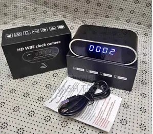 Hd Clock Installed Hidden Camera