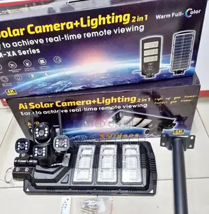 Competablev380 Pro Solar Street Light PTZ Light Wifi Camera 450w