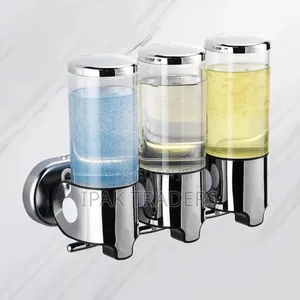 Wall-Mounted Multi-Chamber Soap Dispenser