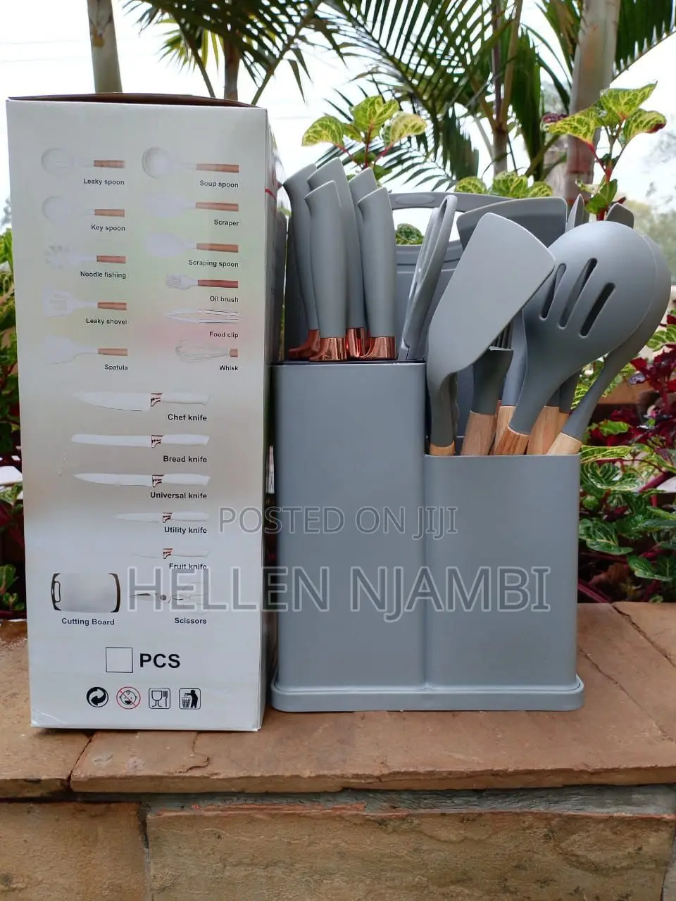 High Quality Silicone Spoons 19pcs