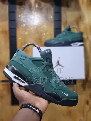 High Quality Black / Green Bike” Jordan 4 “ Sizes:39-44