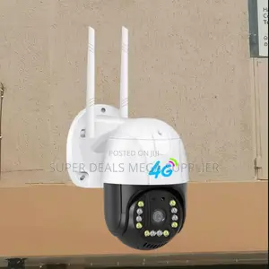PTZ V380 Pro 3mp 4g Sim Card Security Camera Mobile Monitoring Enabled
