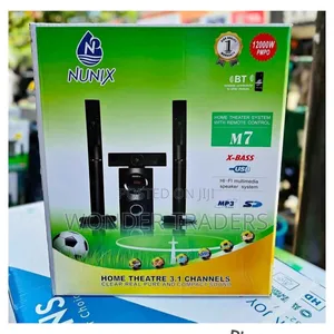 Nunix 3.1ch Nu- M7 Home Theater Speaker System 