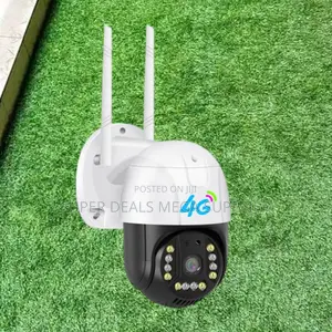 Motion Tracking V380 Pro 3mp 4g Sim Card PTZ Rotating Electric Camera
