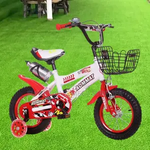 Children's Bike With Water Bottle, Bracket and Stabilisers– 12-16 Inch