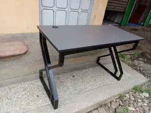 Double Metallic Office Table
